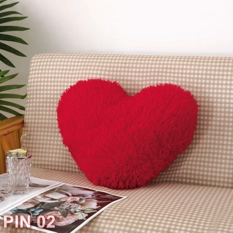 Pernă pufoasă decorativă inimă (cod PIN02)